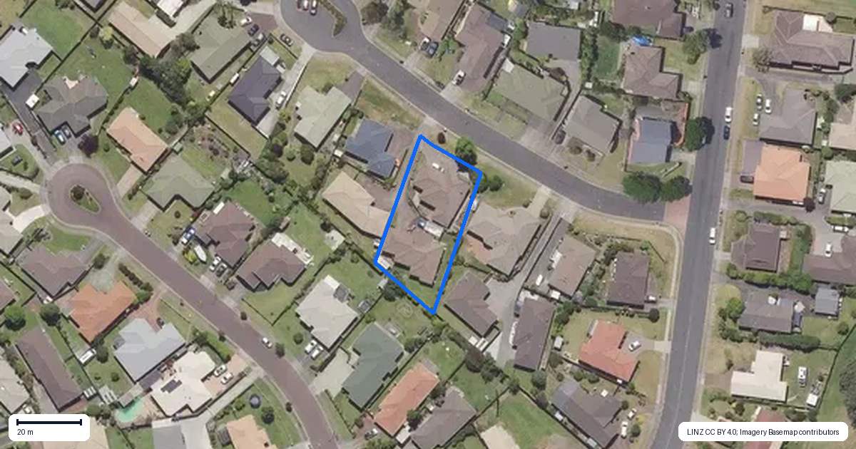 Property context map for 7A The Green, Mount Maunganui