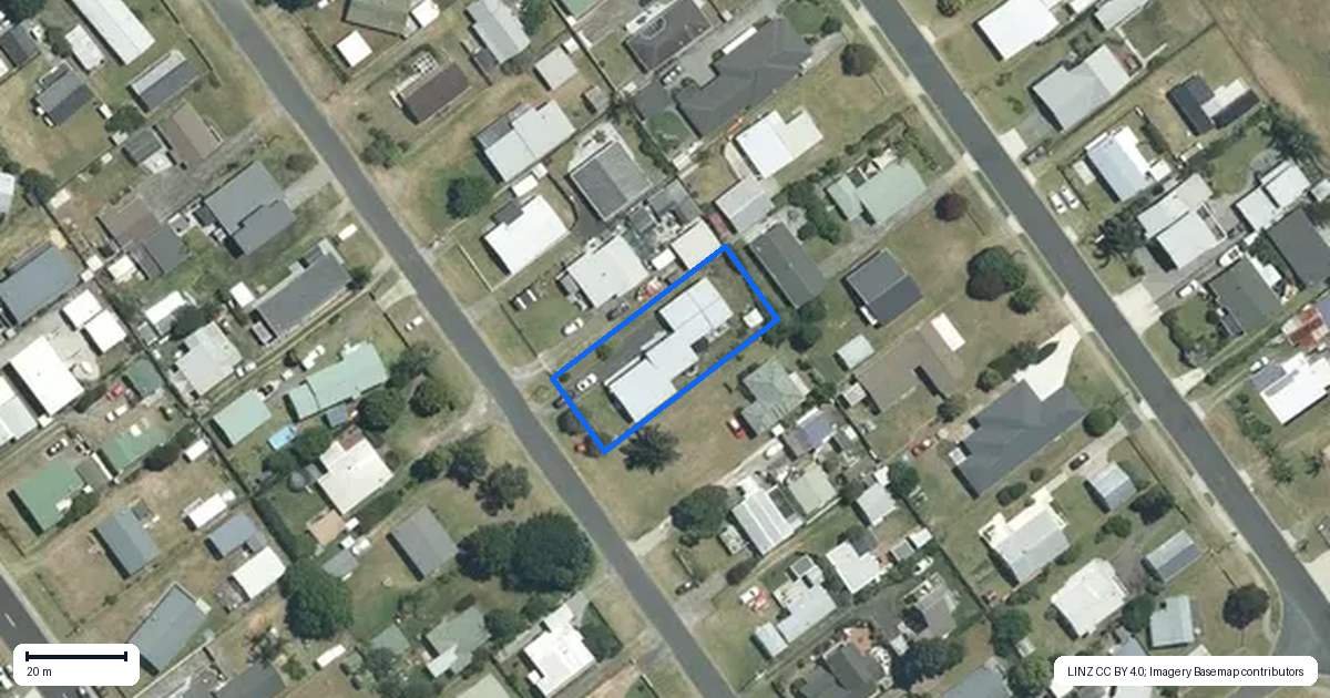 Property context map for 110 Tui Road, Whangamata