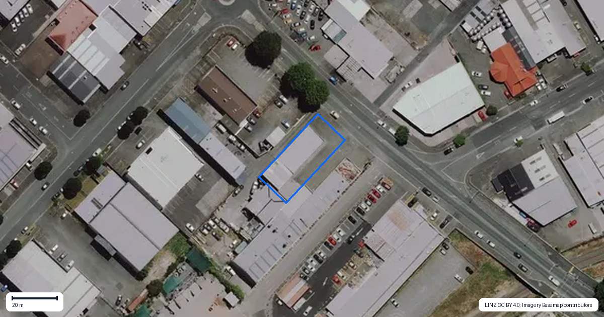 Property context map for 66 Lake Road, Frankton, Hamilton