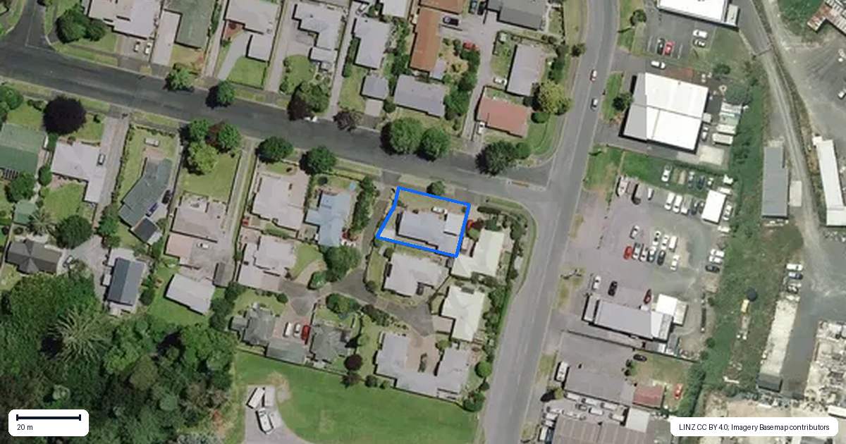 Property context map for 3 Hudson Street, Riverlea, Hamilton