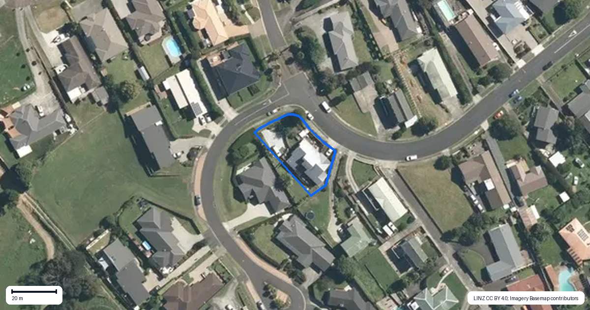 Property context map for 143 Mountain View Drive, Te Awamutu