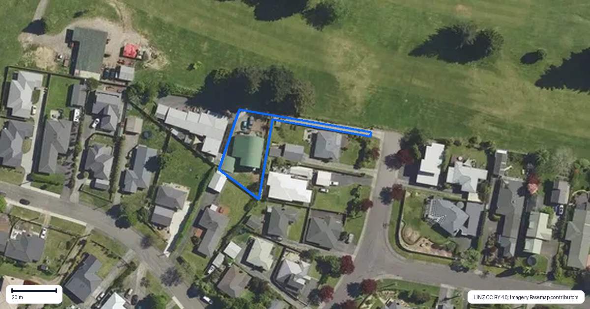 Property context map for 46A Nikau Street, Springfield, Rotorua