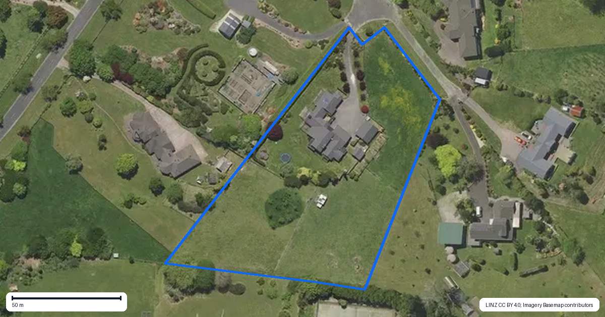 Property context map for 10 Coburg Place, Tikitere, Rotorua
