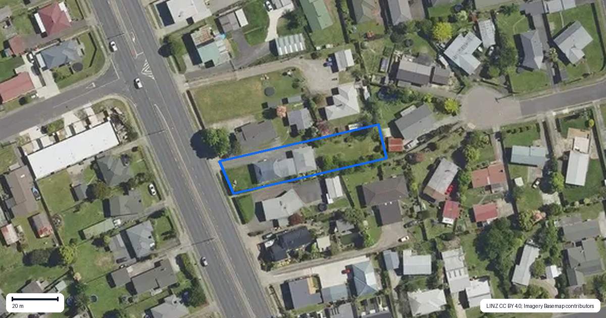 Property context map for 105A Fairy Springs Road, Fairy Springs, Rotorua