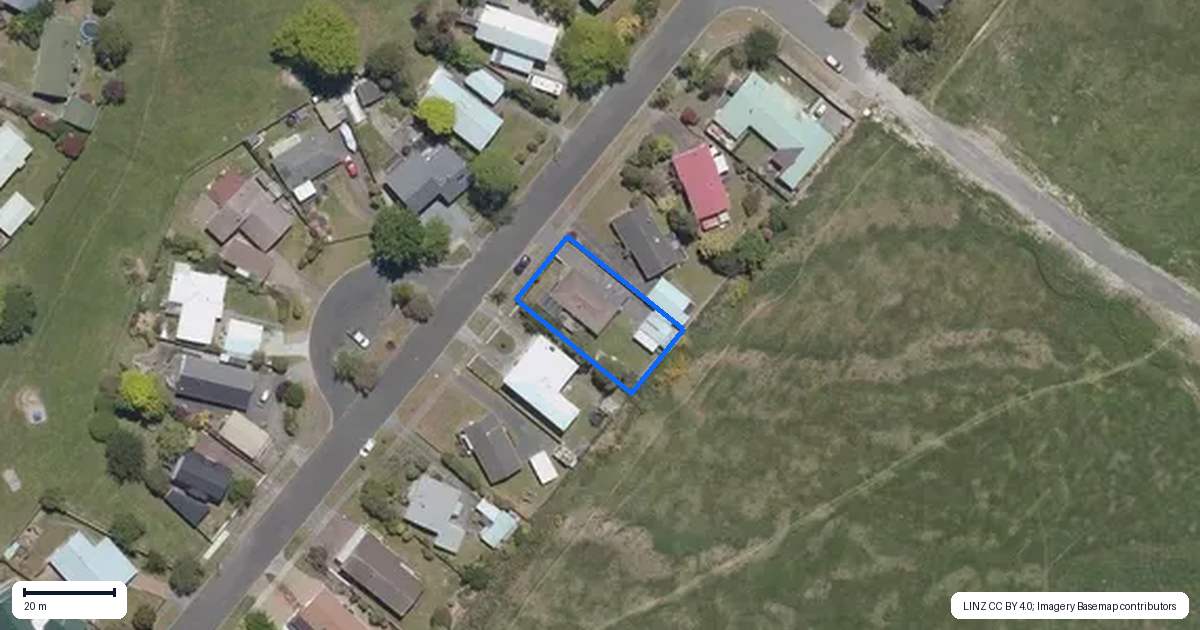 Property context map for 8 Epping Place, Richmond Heights, Taupo