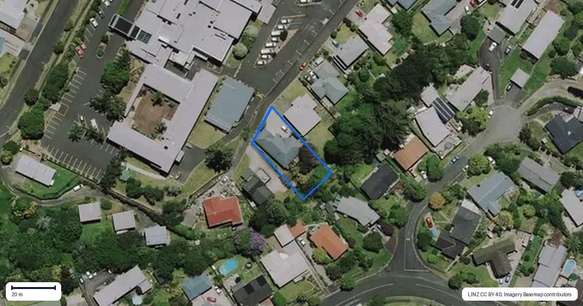 Property context map for 7 Surrey Lane, Glenview, Hamilton