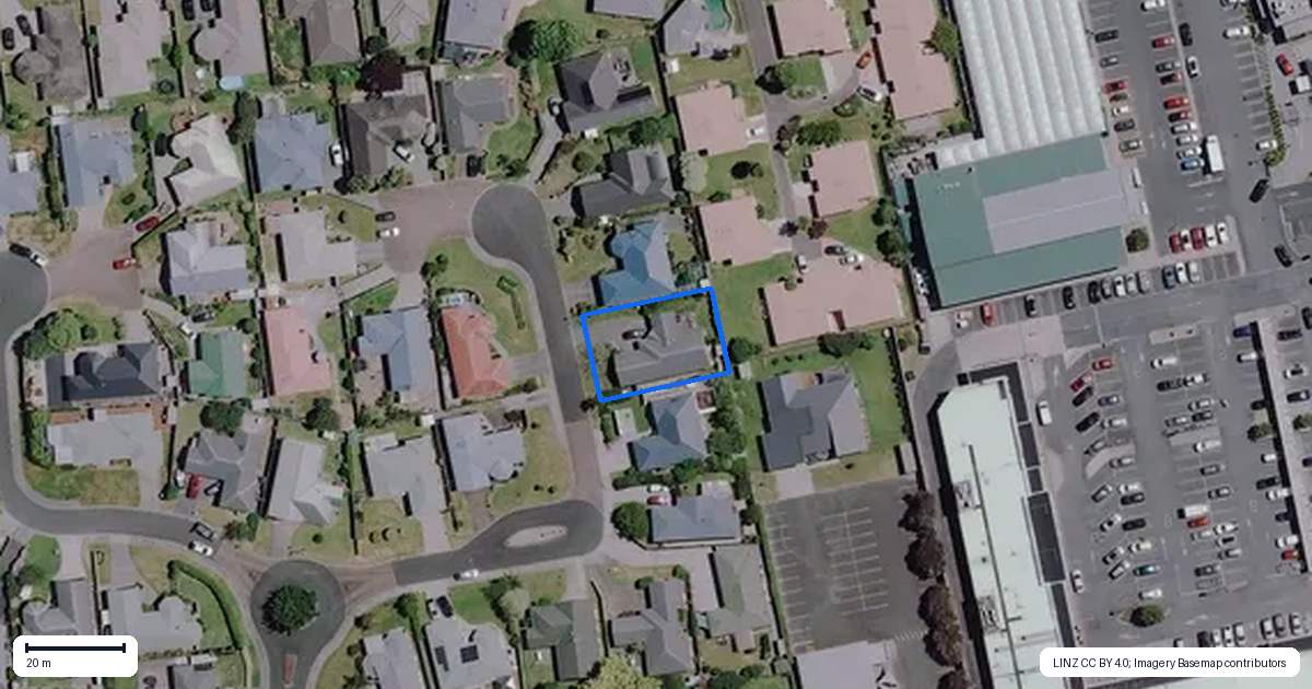 Property context map for 22 Northmeadow Drive, Rototuna, Hamilton