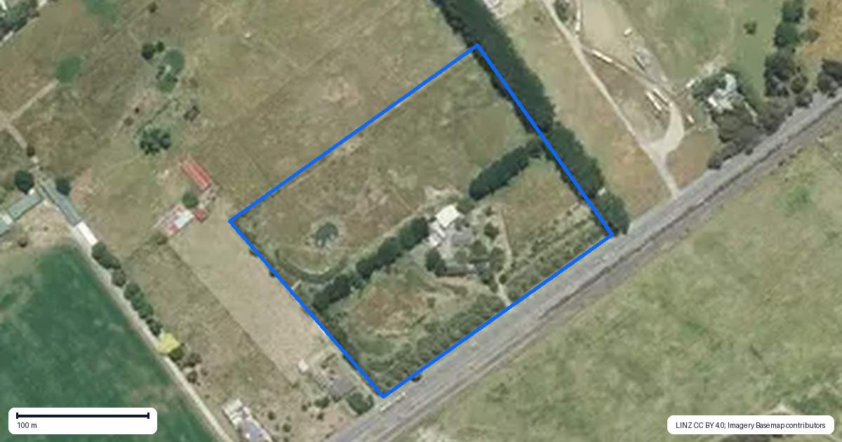 Property context map for 208 Kawerau Road, Putauaki, Kawerau