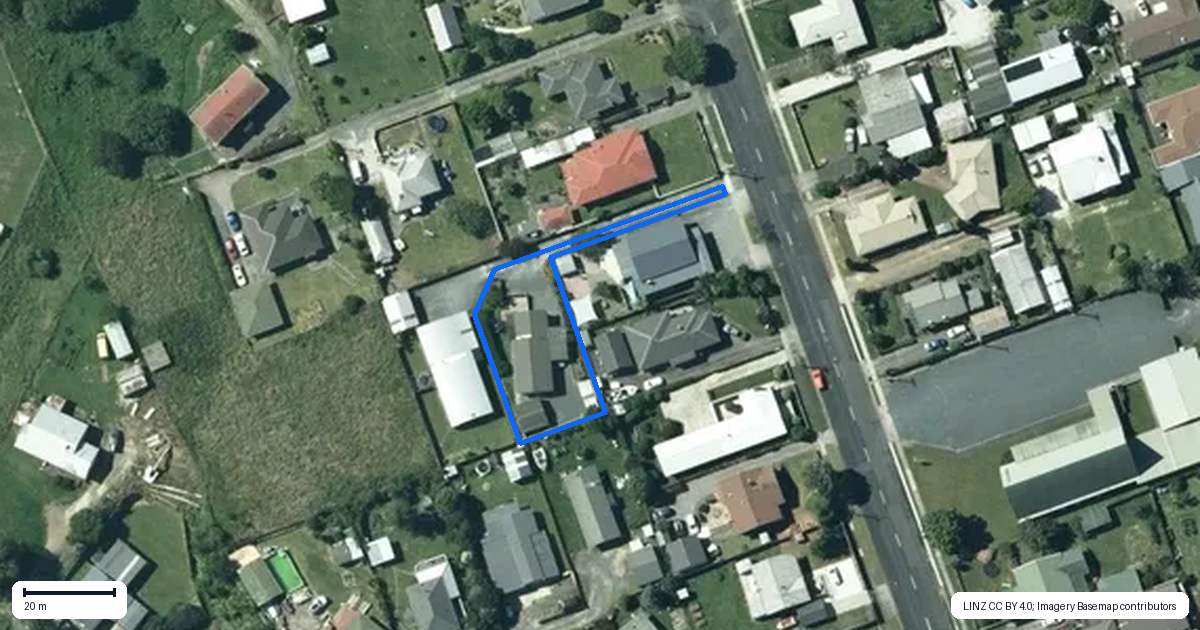 Property context map for 63 Haerehuka Street, Otorohanga