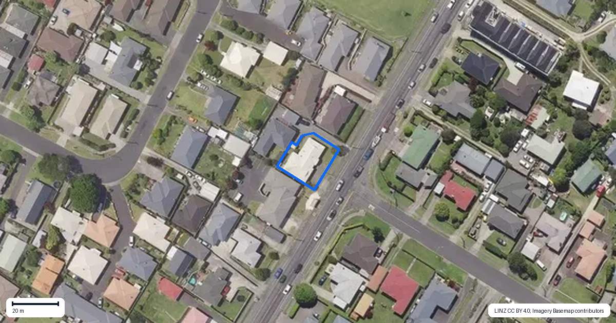 Property context map for 557 Fraser Street, Greerton, Tauranga