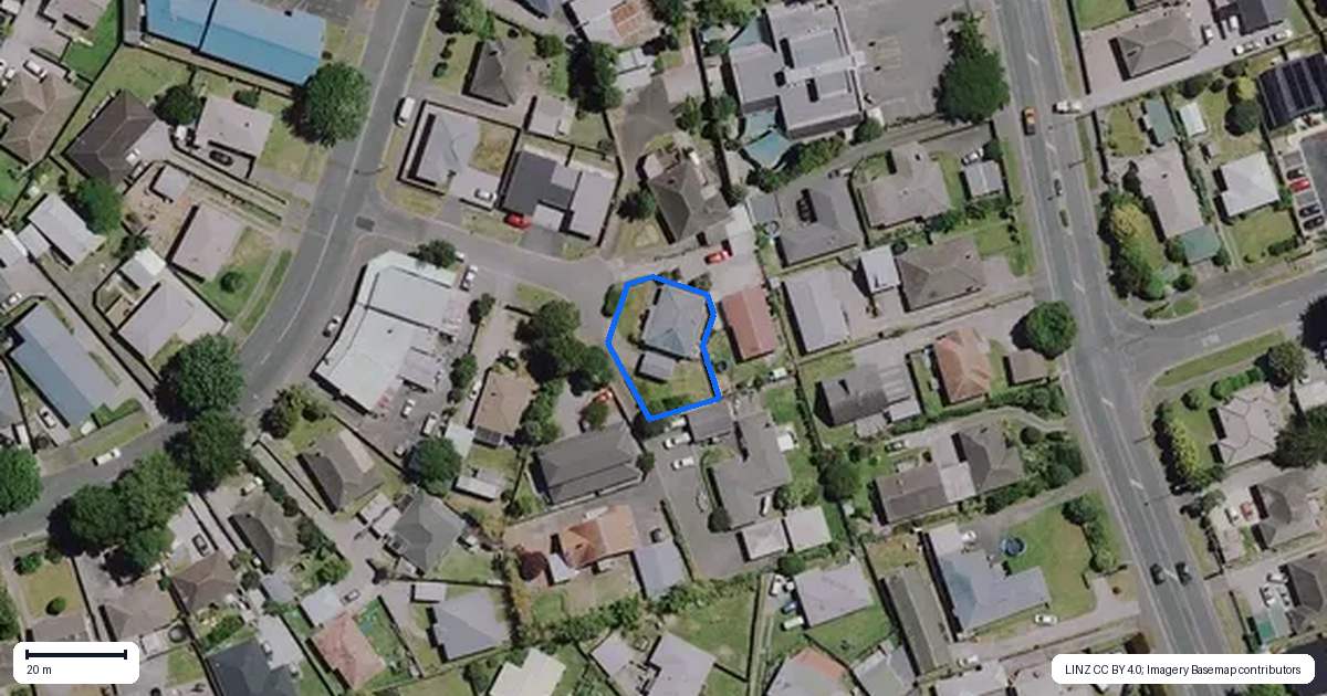 Property context map for 3 Williams Place, Fairfield, Hamilton