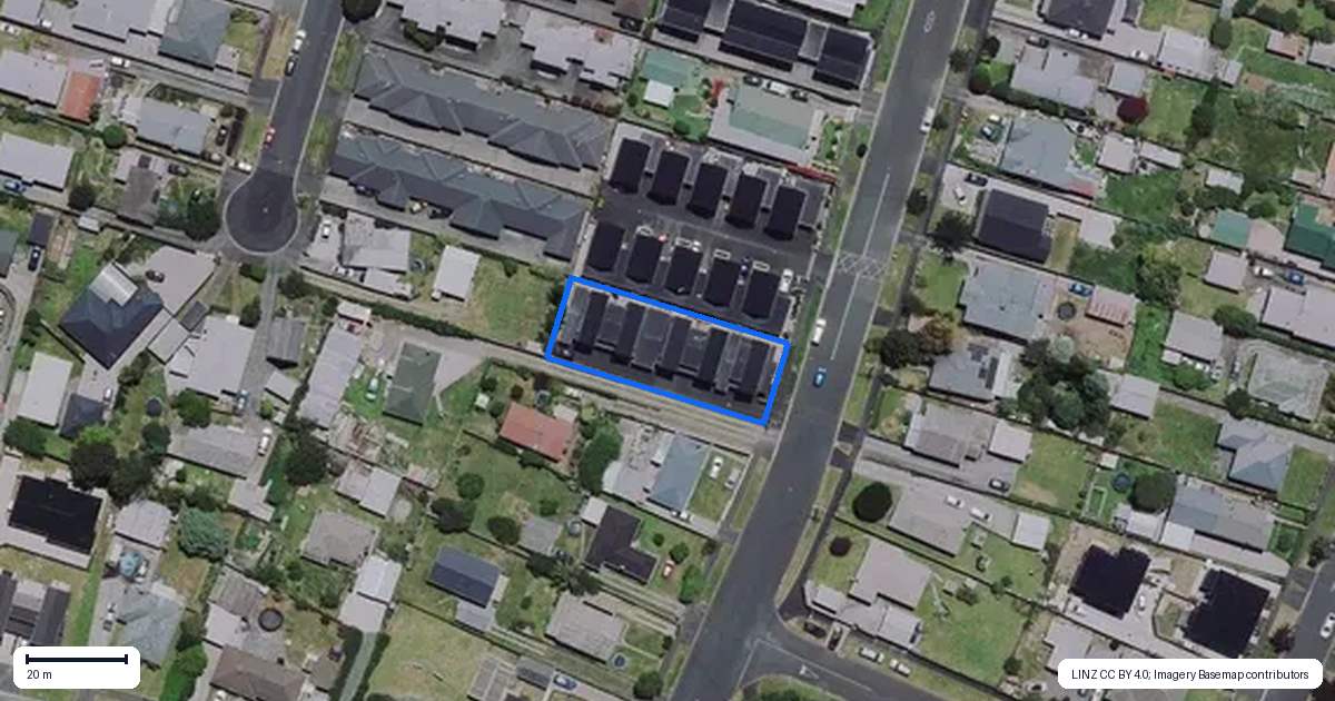 Property context map for 5/36 Blackburn Street, Frankton, Hamilton