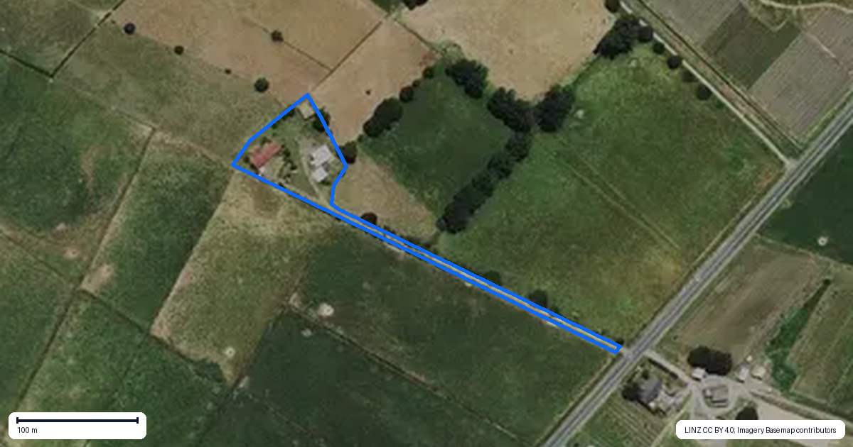Property context map for 294 Tuhikaramea Road, Temple View, Hamilton