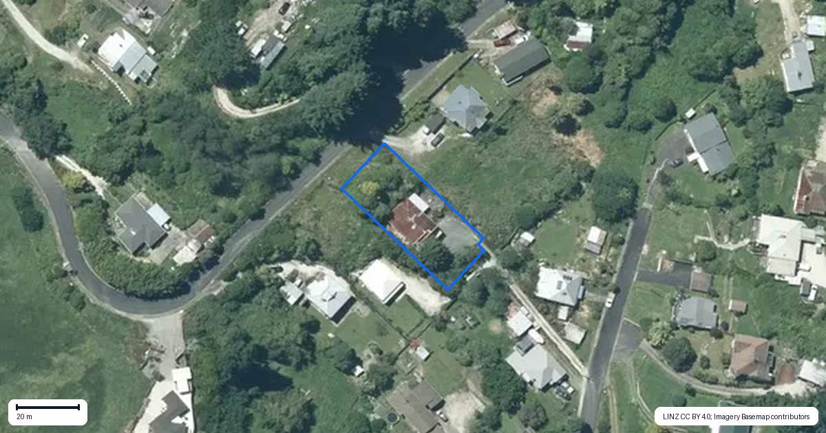 Property context map for 49 Rata Street, Te Kuiti