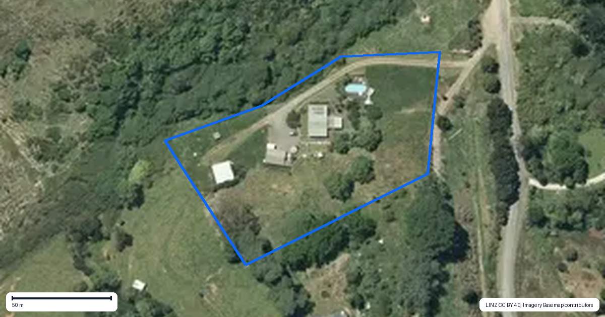Property context map for 94A Wilton Collieries Road, Glen Massey