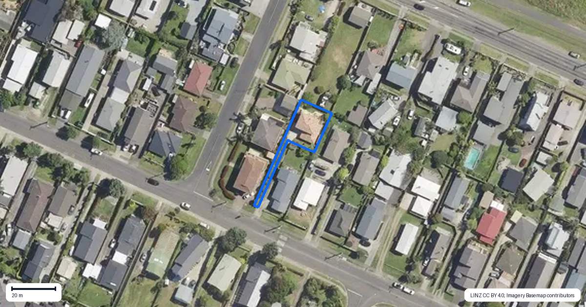 Property context map for 281B Dickson Road, Papamoa Beach, Papamoa