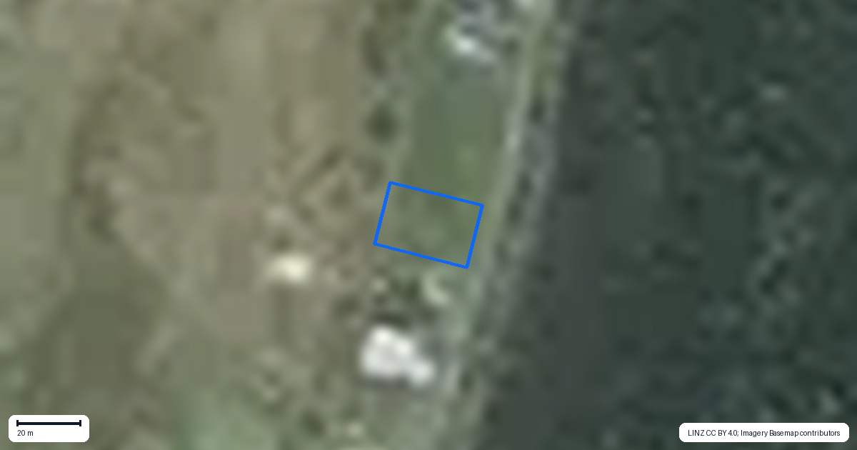 Property context map for 122 Augusta Drive, Pauanui