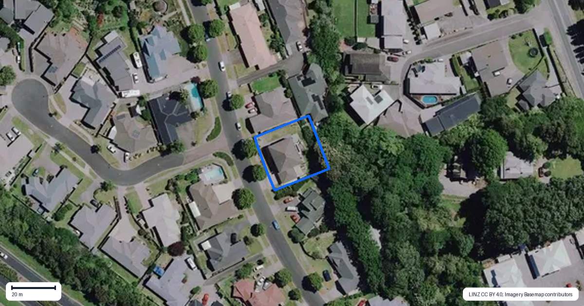 Property context map for 16 Stoneleigh Drive, Chartwell, Hamilton