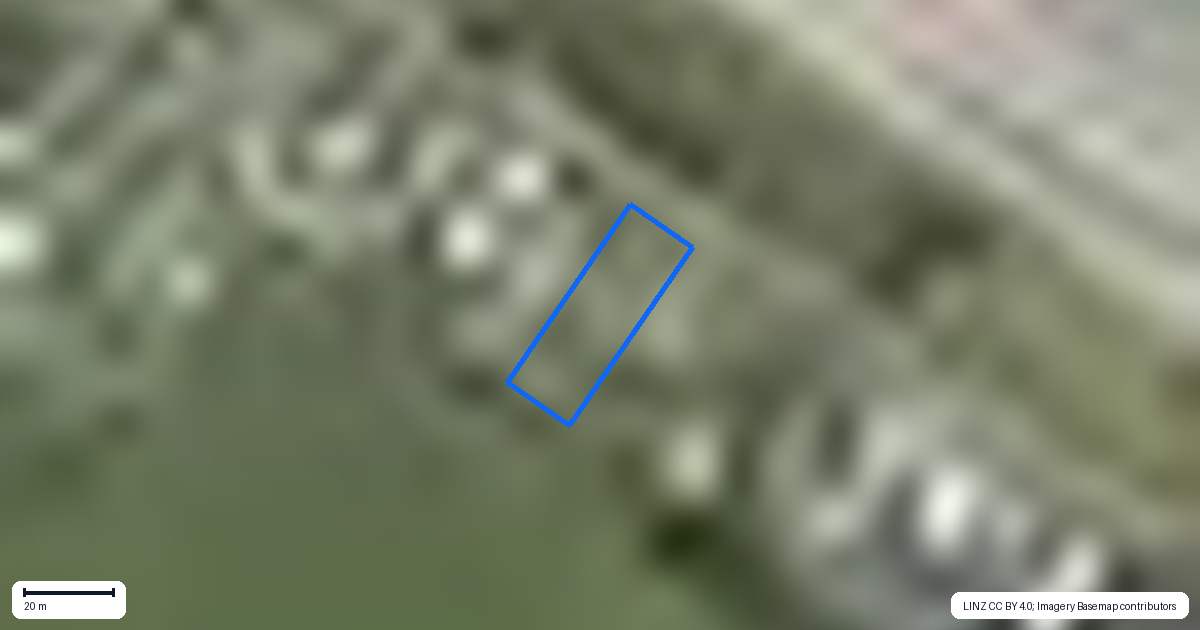 Property context map for 129 Rogers Road, Pukehina