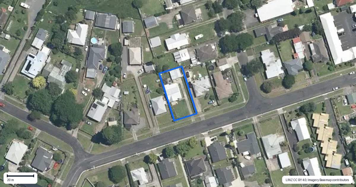 Property context map for 9 Gladstone Road, Matamata