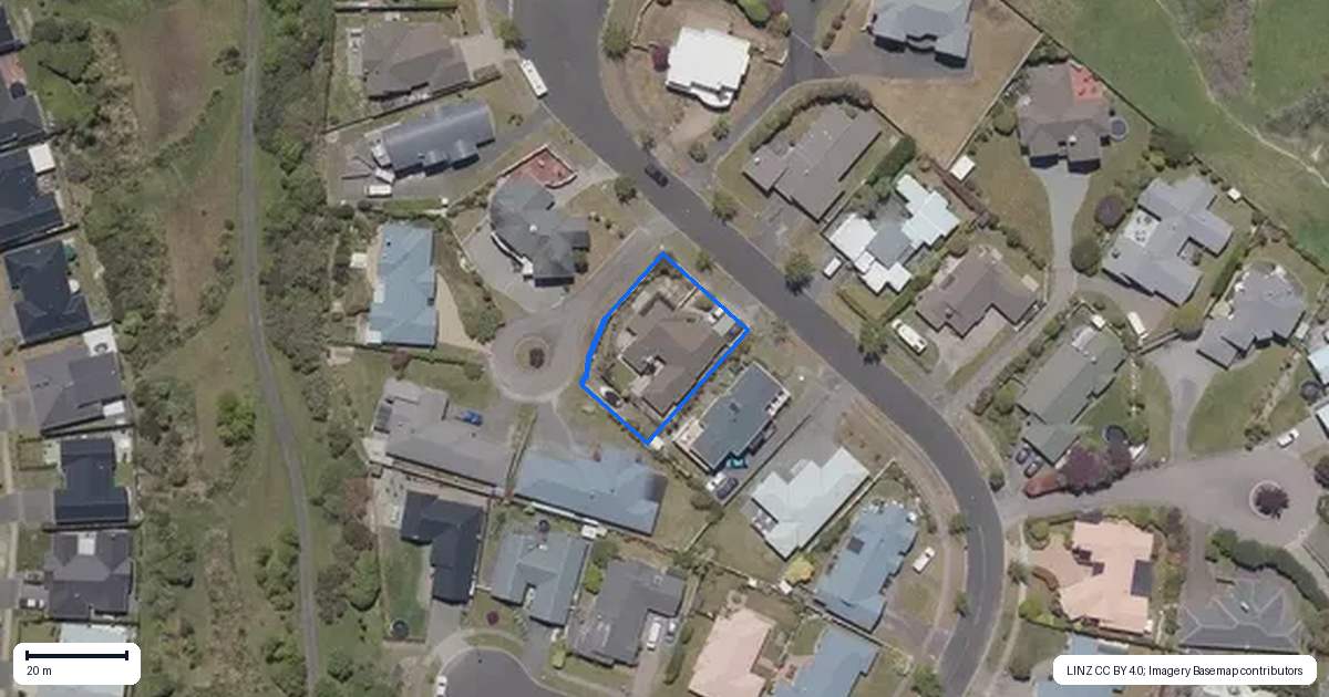 Property context map for 10 Chelsea Rise, Nukuhau, Taupo