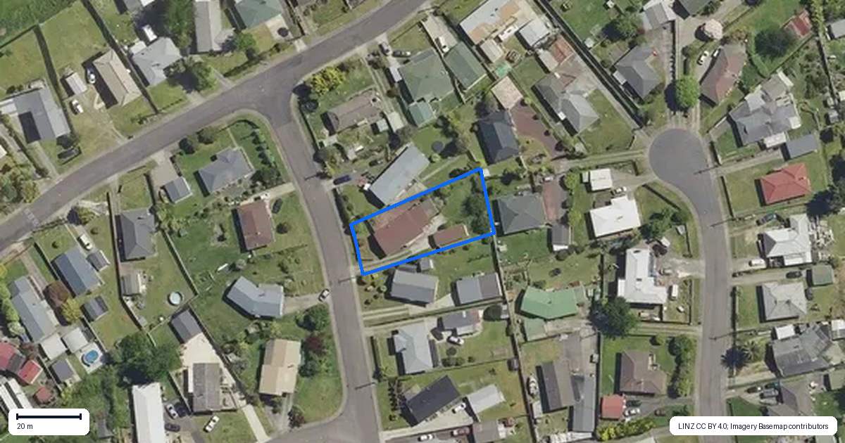Property context map for 25 Matuku Street, Selwyn Heights, Rotorua
