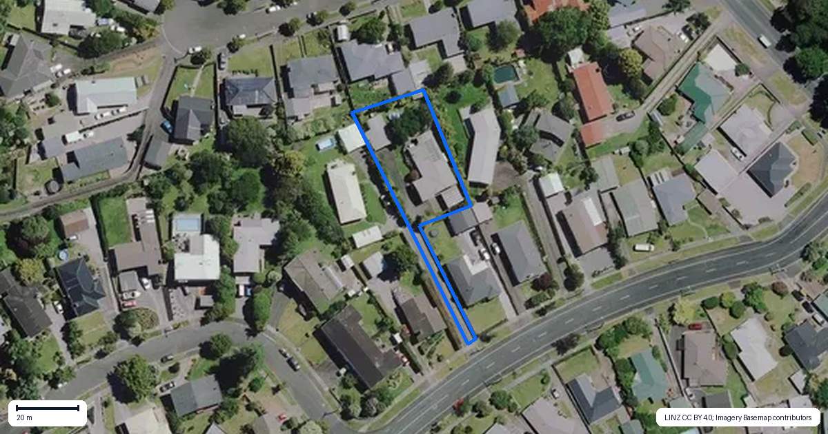 Property context map for 279 Bankwood Road, Chartwell, Hamilton