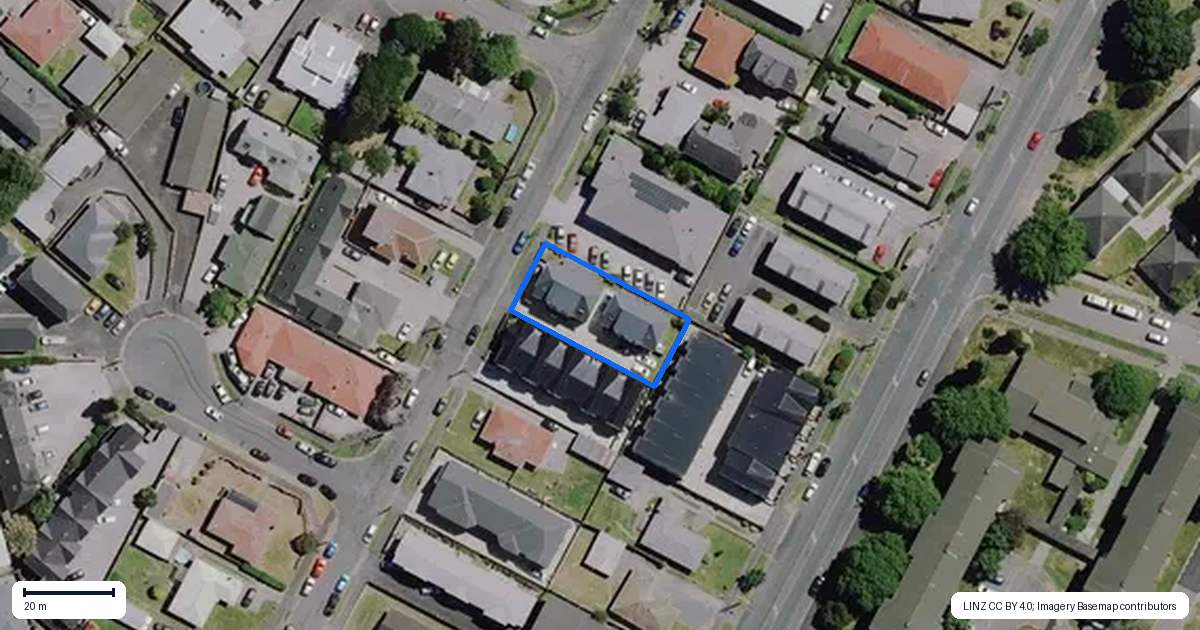 Property context map for 24A Hogan Street, Hamilton East, Hamilton
