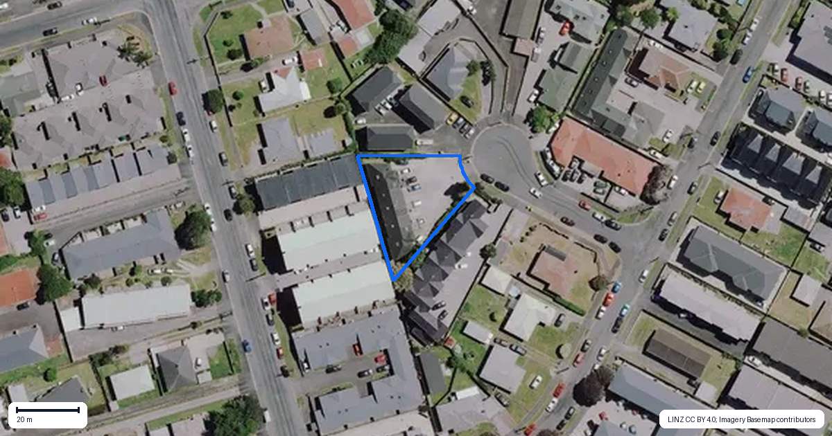 Property context map for 5A Snead Place, Hamilton East, Hamilton