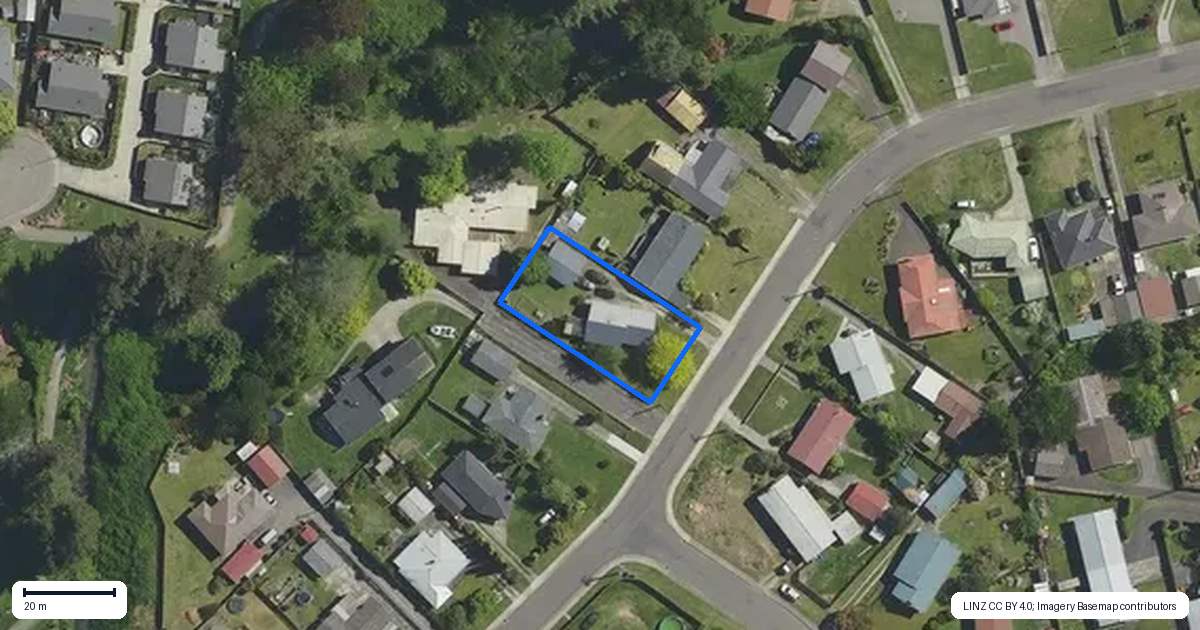 Property context map for 51 Martin Street, Utuhina, Rotorua