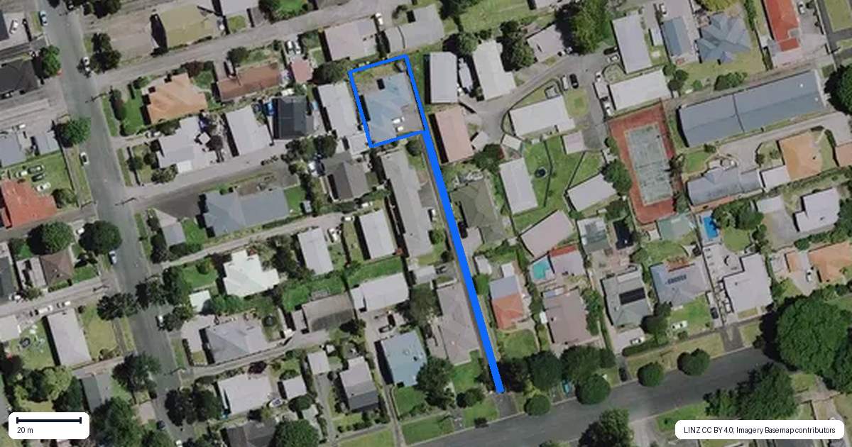 Property context map for 111C Albert Street, Hamilton East, Hamilton