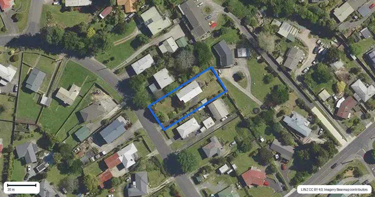 Property context map for 39 Thomas Crescent, Western Heights, Rotorua