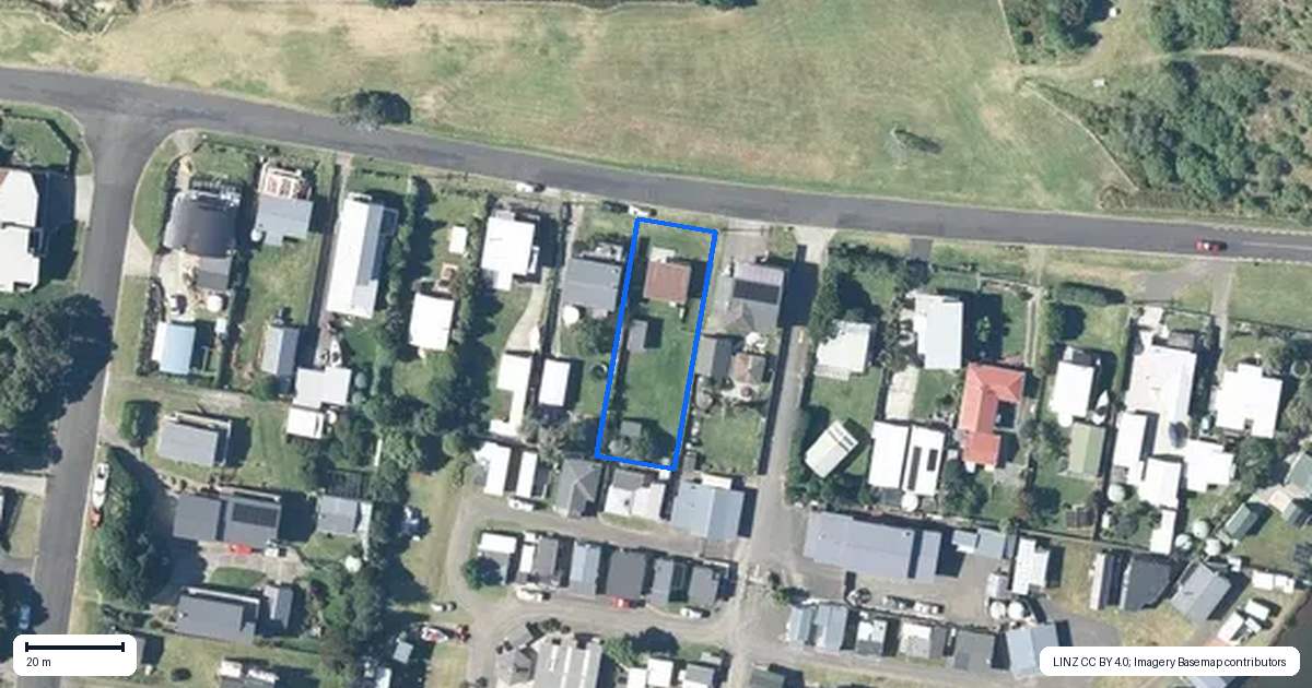 Property context map for 37 Bluff Road, Kuaotunu West, Whitianga