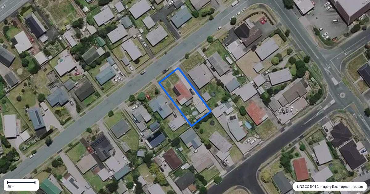 Property context map for 7 Rodney Street, Nawton, Hamilton