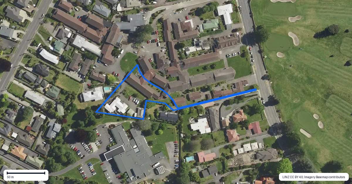 Property context map for 389 Old Taupo Road, Springfield, Rotorua