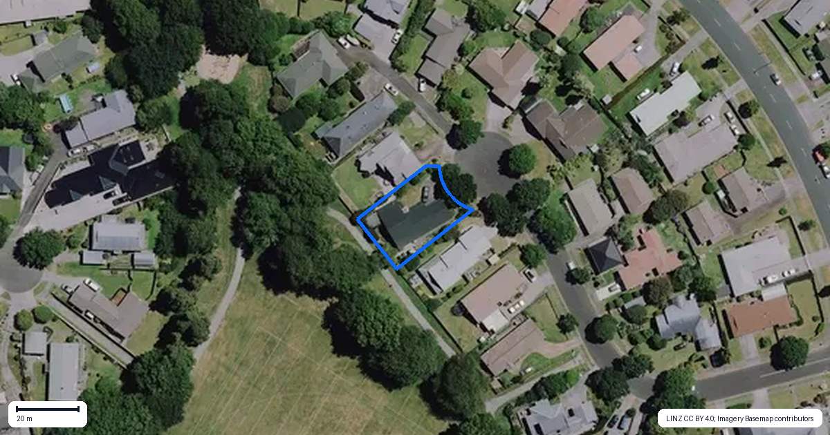 Property context map for 19 Azimuth Place, Flagstaff, Hamilton