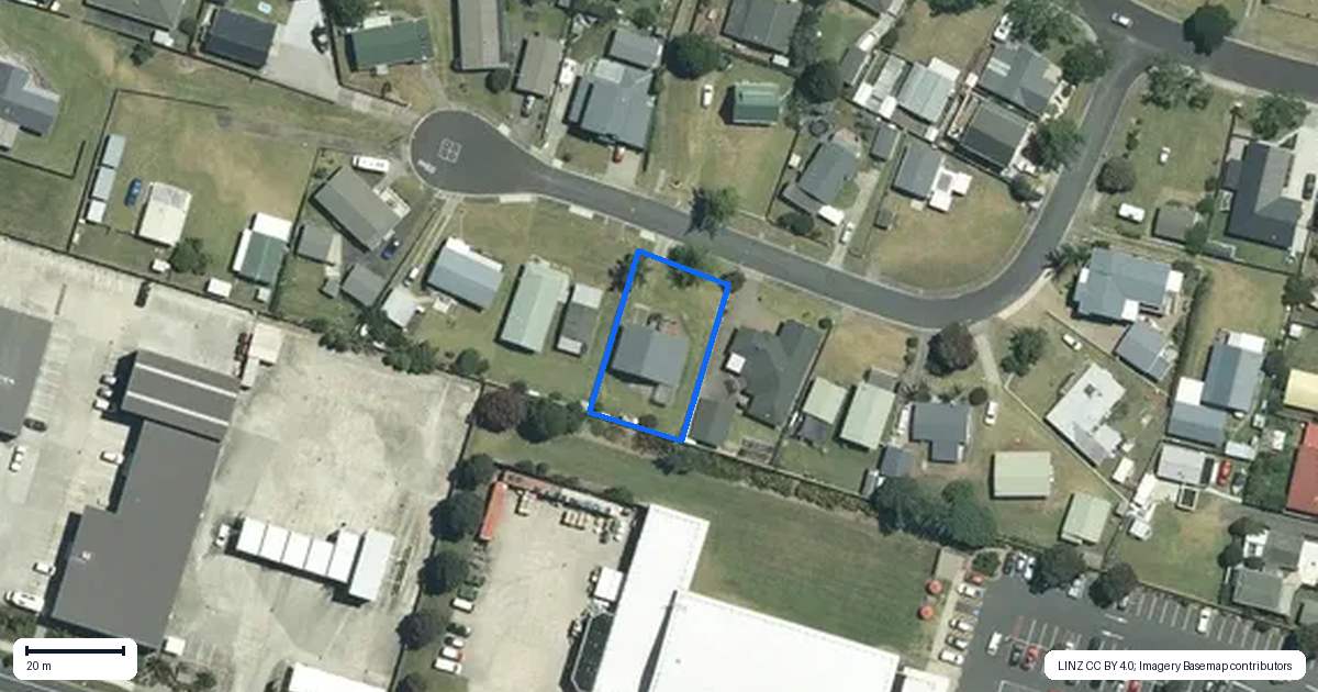 Property context map for 17 Endeavour Close, Whitianga