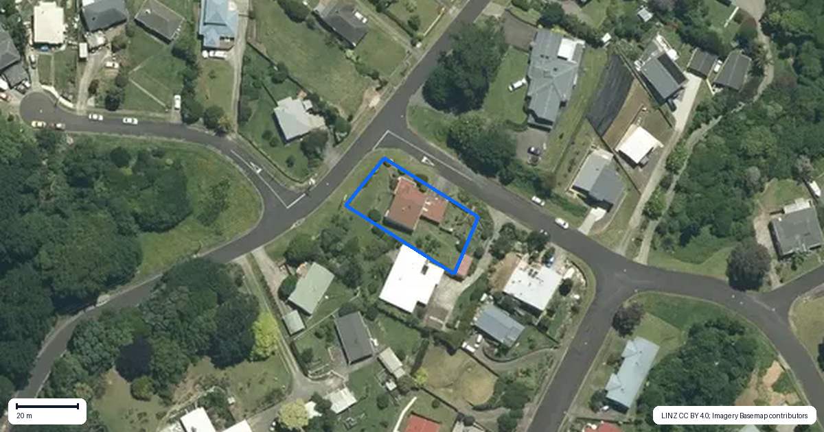Property context map for 112 Mount Sea Road, Thames