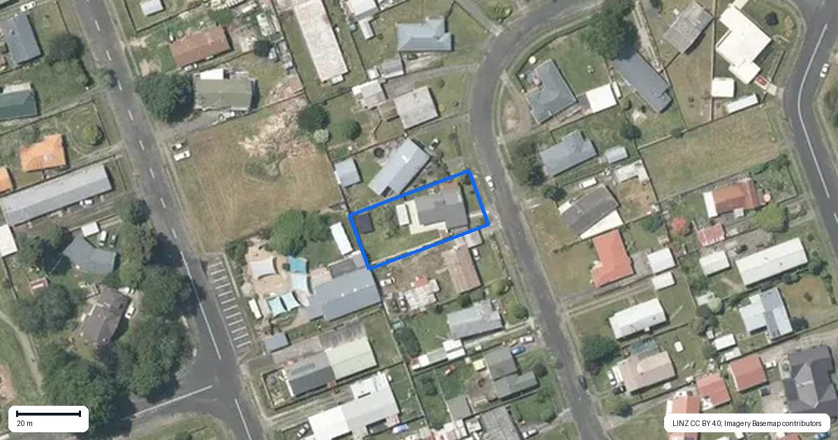 Property context map for 24 Mountbatten Place, Tokoroa