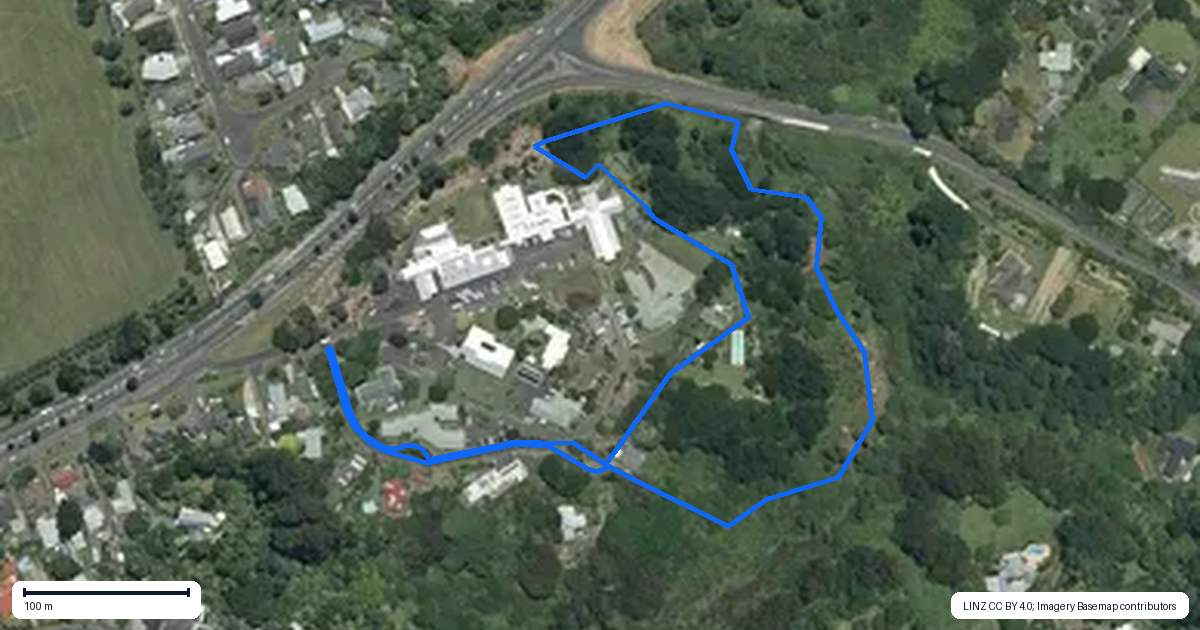 Property context map for 6 Cotebrooke Lane, Hillcrest, Hamilton