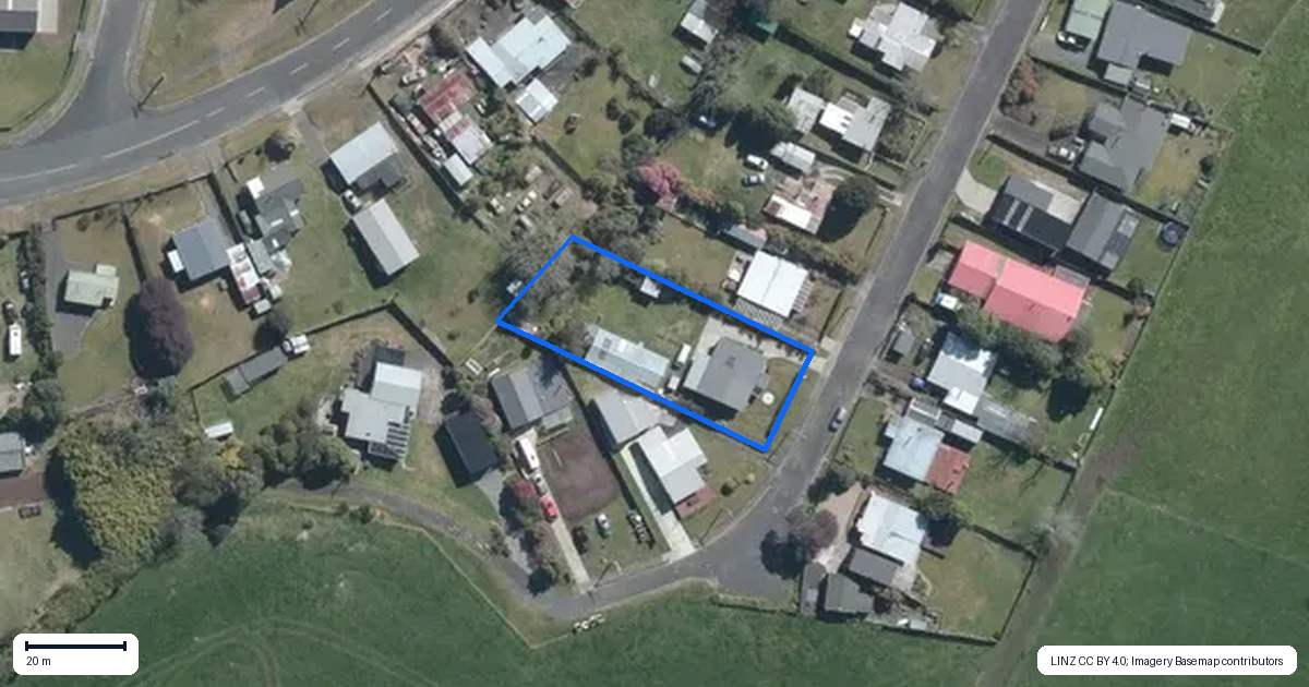 Property context map for 9 Taniwha Street, Mangakino