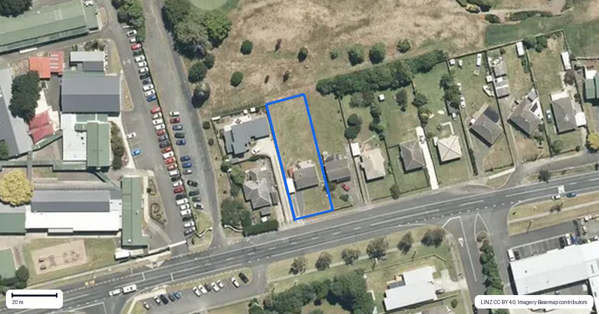 Property context map for 70 Waerenga Road, Te Kauwhata