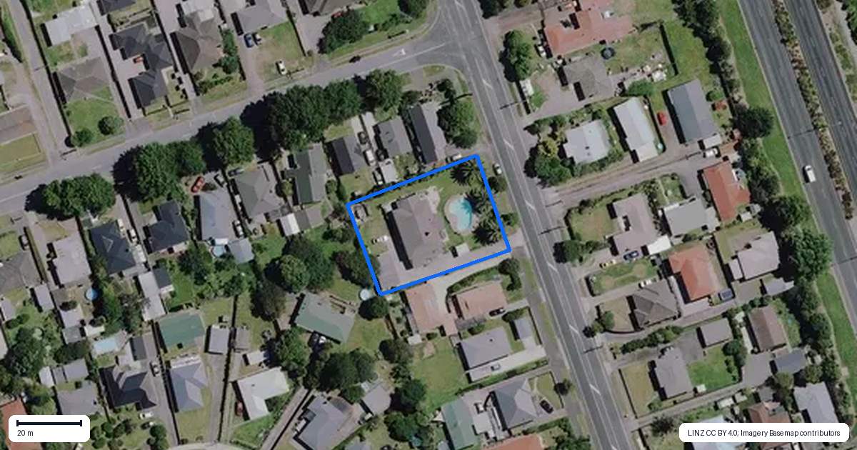 Property context map for 161 Tramway Road, Enderley, Hamilton