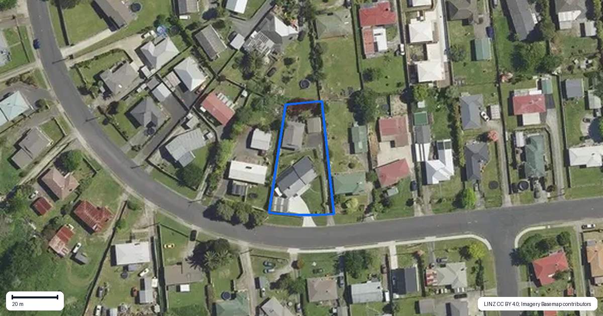 Property context map for 41A Turner Drive, Western Heights, Rotorua