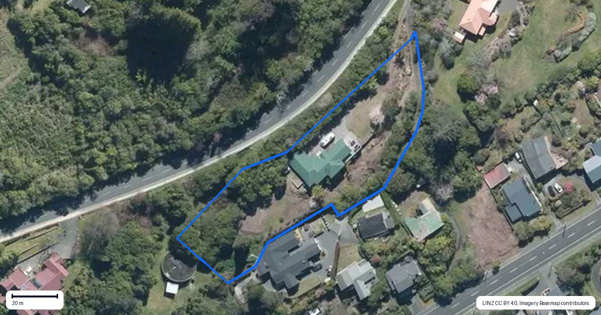 Property context map for 65 Mapara Road, Acacia Bay, Taupo