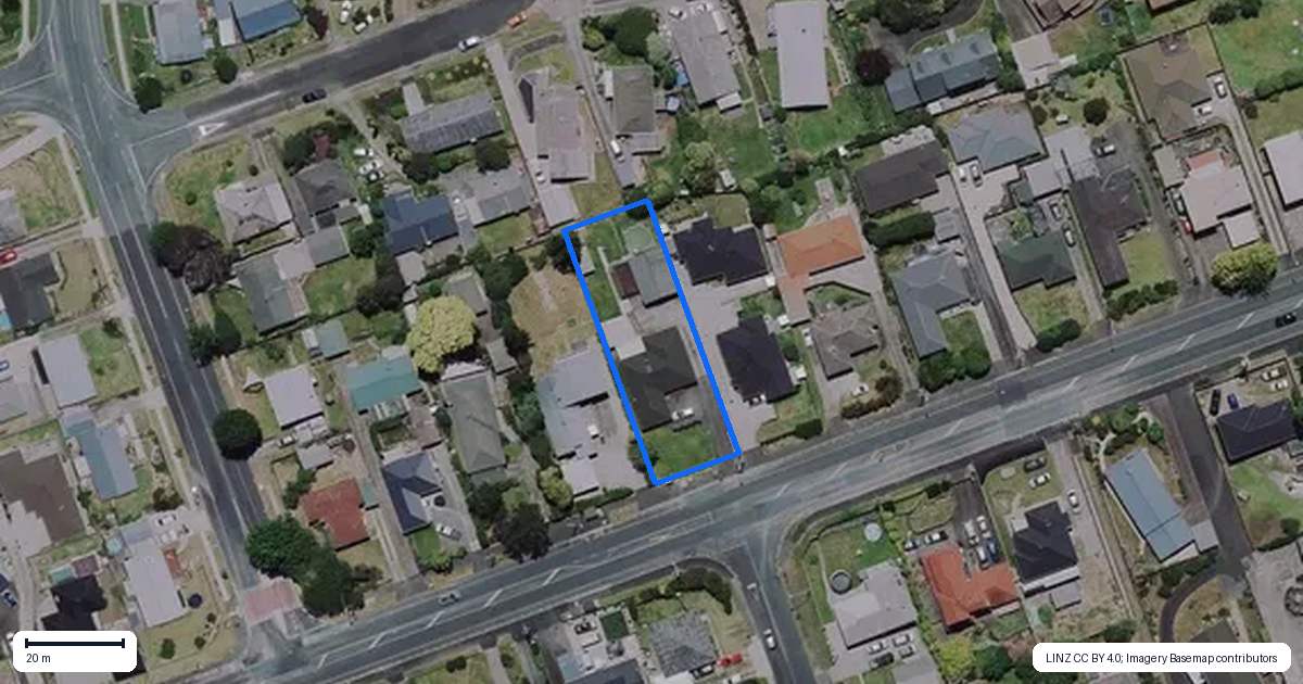 Property context map for 122 Ellicott Road, Nawton, Hamilton