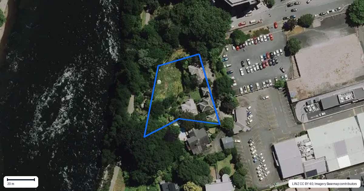 Property context map for 12 Cook Street, Hamilton East, Hamilton