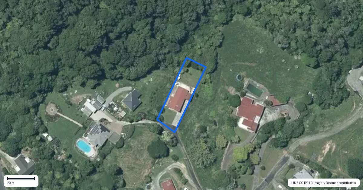 Property context map for 5 Sturgess Terrace, Te Kuiti