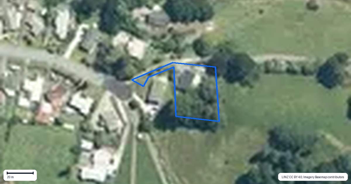 Property context map for 16 Fairview Terrace, Paeroa