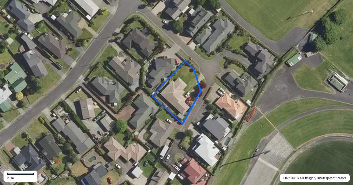 Property context map for 33 Carter Drive, Pomare, Rotorua